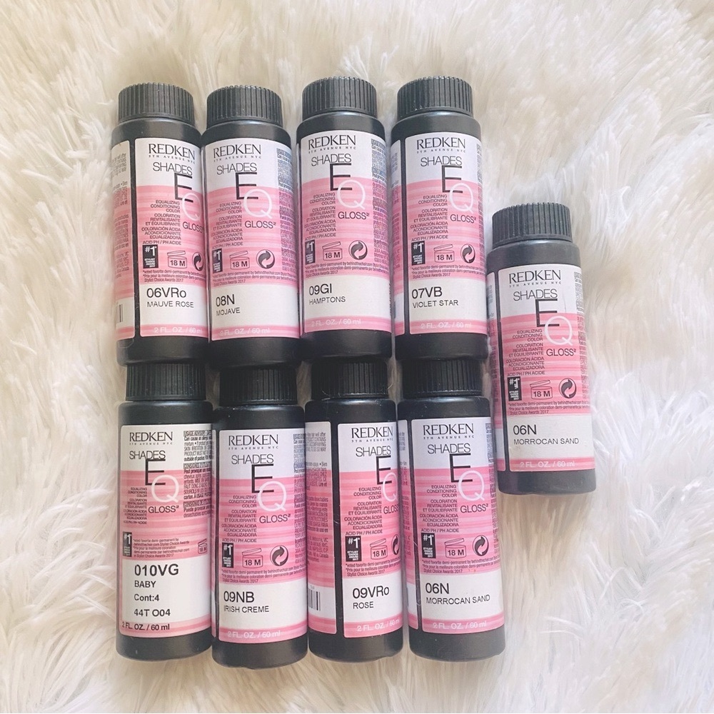 BUNDLE. 3 Redken Shades EQ Hair Gloss in all Tones of your choice.